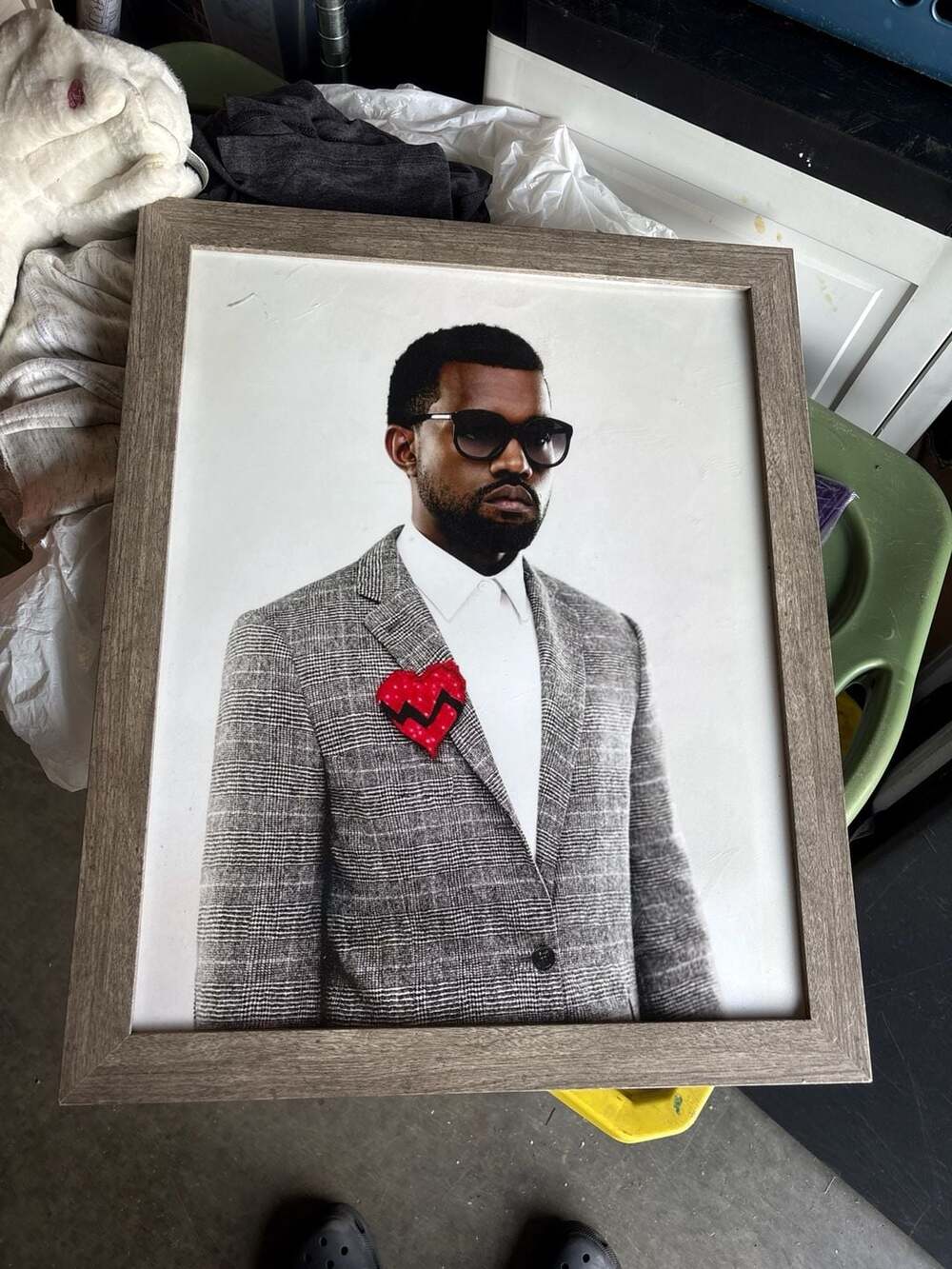 Kanye West 808s & Heartbreak Era Framed Poster Wall Art